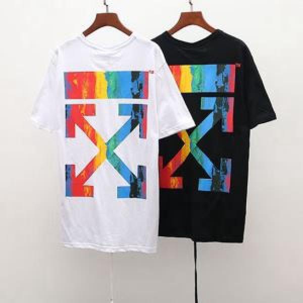2色可選 おしゃれな夏ファッション2026  Off-White オフホワイト Tシャツ/半袖 大人らしく仕上げ