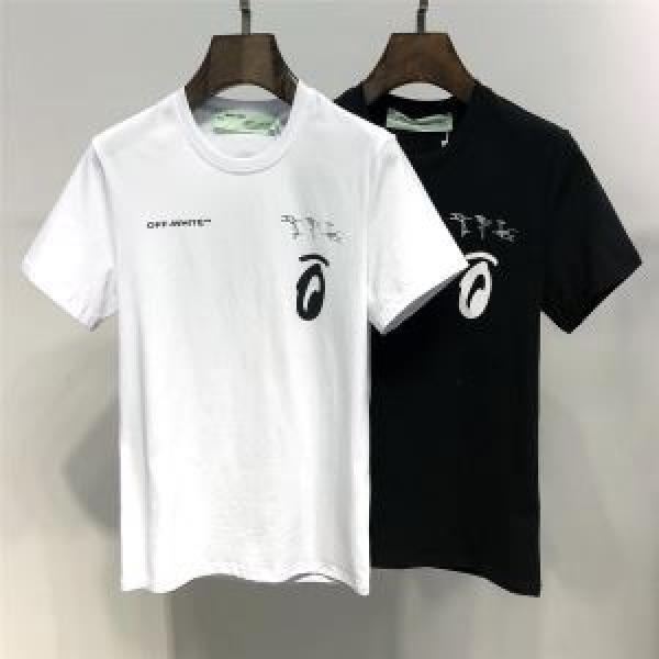 ぜひ今年のトレンドをチェック Off-White オフホワイト Tシャツ/半袖 2色可選 2026年夏