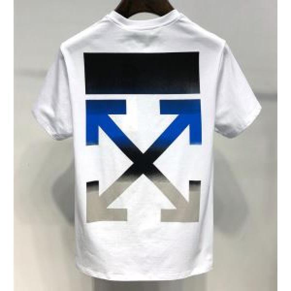 特に夏は人気アイテム Off-White オフホワイト Tシャツ/半袖《2025年》今、注目のストリート  2色可選