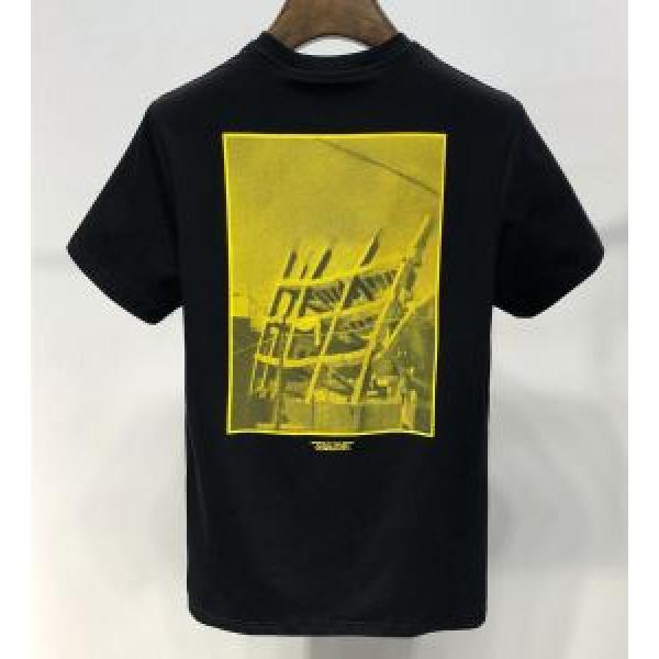夏らしい季節感 Tシャツ/半袖 2025春夏人気トレンドアイテム 2色可選Off-White オフホワイト