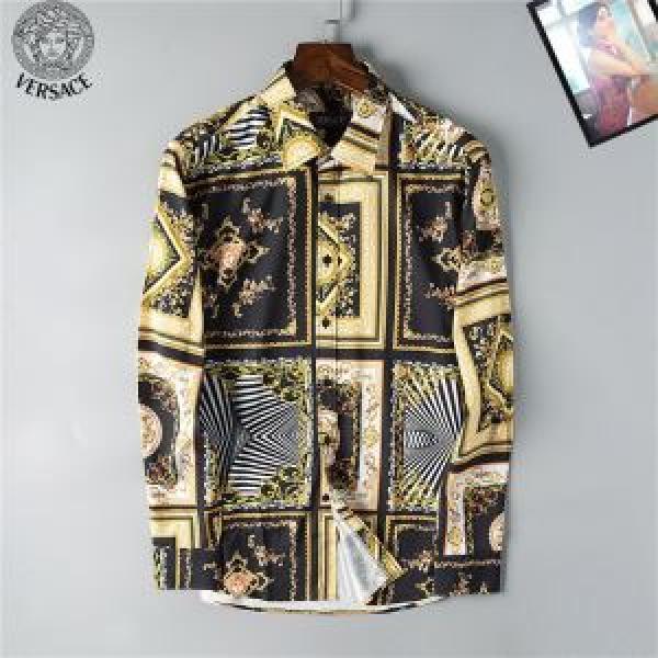 トレンド感があって涼しげ シャツ ヴェルサーチ2025春夏のトレンド新商品 VERSACE
