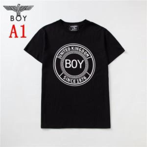 大人カジュアル上手に ボーイロンドン 2026SS BOY LONDON 最近のトレンドアイテム Tシャツ/半袖  2色可選