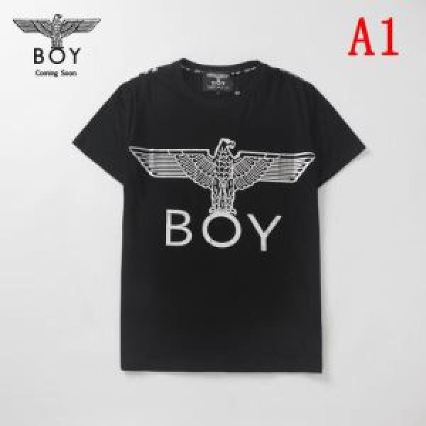 今季は特に注目ファション Tシャツ/半袖  2色可選 夏トレンドアイテム ボーイロンドン BOY LONDON