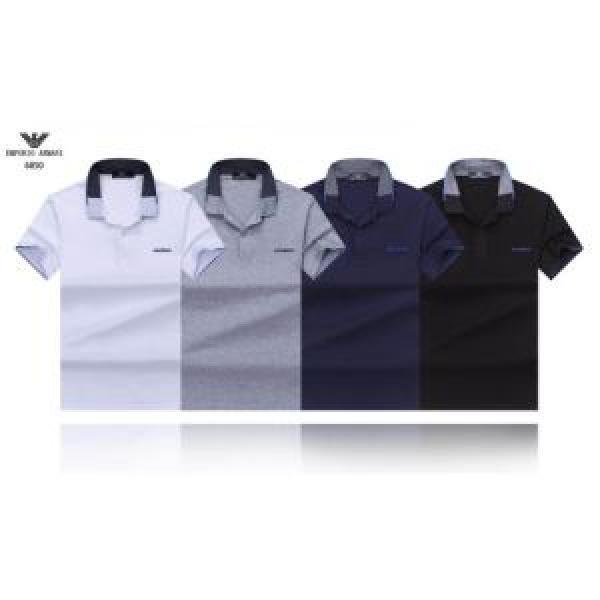 多色可選 2026春夏のトレンド新商品 アルマーニ 元気な印象のコーデARMANI  Tシャツ/半袖