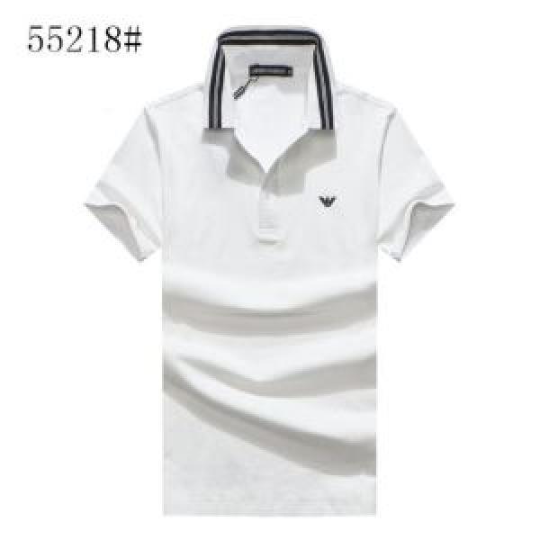ARMANI  カジュアルファッションを楽しもうTシャツ/半袖  4色可選 アルマーニ  大人カジュアル上手に