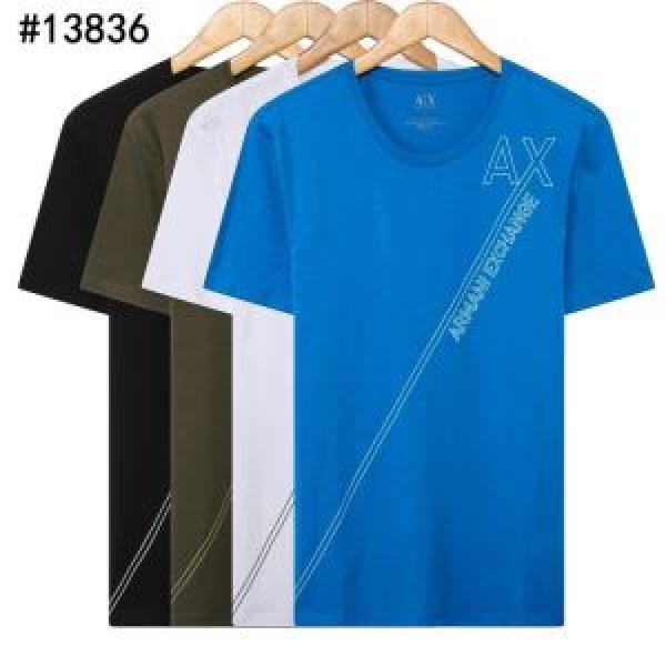 最も目立ったブランド新品 アルマーニ ARMANI 2026年春夏シーズンの人気 4色可選   Tシャツ/半袖
