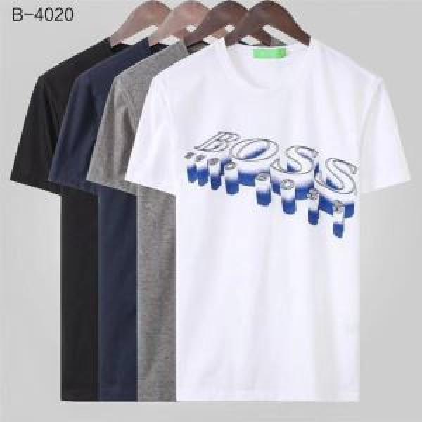 HUGO BOSS 4色可選2026春夏も引き続き人気セール Tシャツ/半袖 新作限定早い者勝ち ヒューゴボス