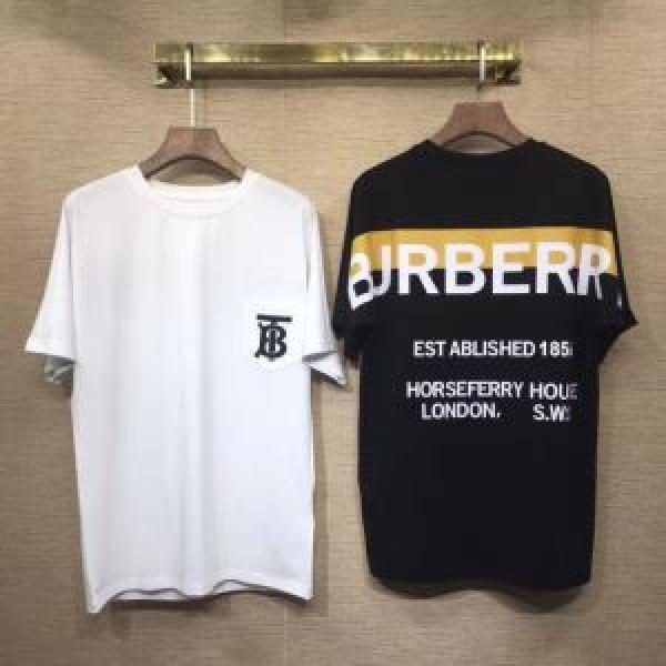 2026SSのトレンド商品 BURBERRY 2色可選  Tシャツ/半袖 春夏シンプルファッションでOK！ バーバリー