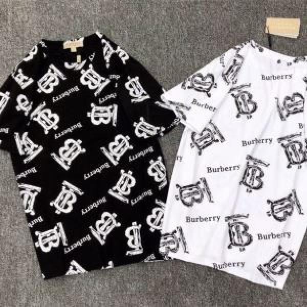 2026年最新ファッション バーバリー BURBERRY今っぽく新作アイテム  2色可選  Tシャツ/半袖
