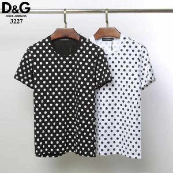 2色可選 ドルチェ＆ガッバーナ最新先取りおしゃれなロゴ入り  Dolce&Gabbana  Tシャツ/半袖 春夏の流行り2026新品