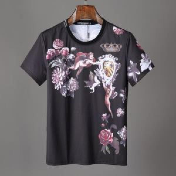 超あたたかい すごく稀少カラー2026春夏の大注目トレンド ドルチェ＆ガッバーナ Dolce&Gabbana  Tシャツ/半袖