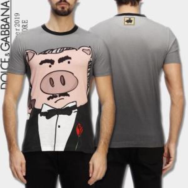 正規品保証19春夏 ドルチェ＆ガッバーナ春夏の流行り2026新品 Dolce&Gabbana  Tシャツ/半袖