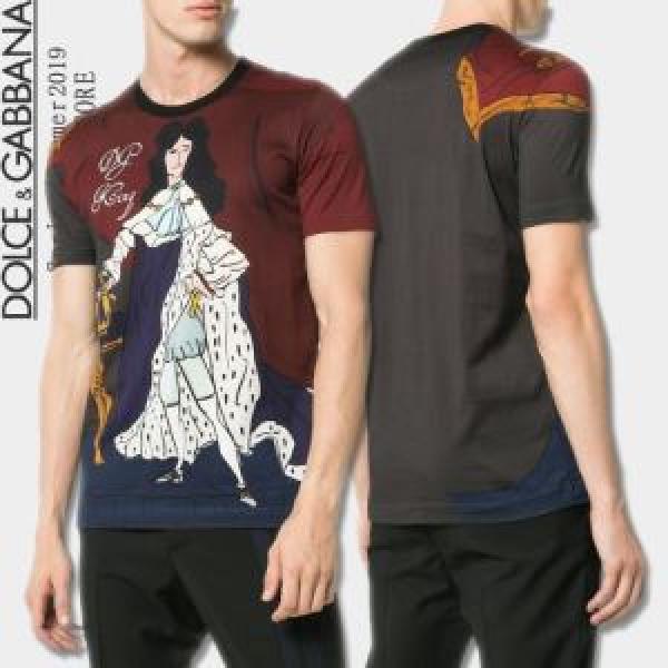お勧め使える未入荷ブランド ドルチェ＆ガッバーナ Dolce&Gabbana Tシャツ/半袖2019夏ファション新品