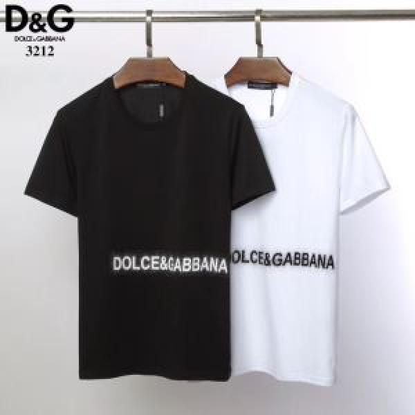 NEW素敵 セール早いもの勝ち Tシャツ/半袖2色可選2026SSのトレンド商品 ドルチェ＆ガッバーナ Dolce&Gabbana