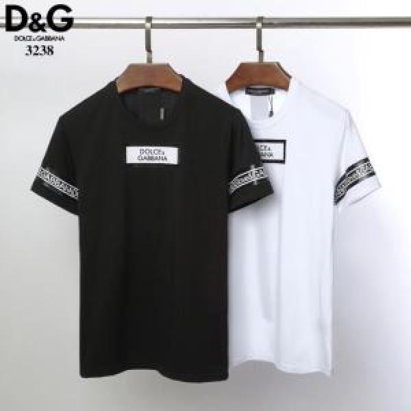 2026SSのトレンド商品 Tシャツ/半袖 春色の最旬の人気アイテム 2色可選 ドルチェ＆ガッバーナ Dolce&Gabbana