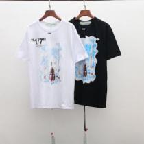 2色可選《2026年》今、注目のストリート季節感のあるファッション Off-White オフホワイト Tシャツ/半袖