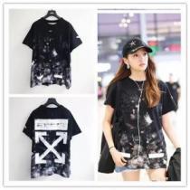人気ストリートブランド新品  Off-White オフホワイト2019春夏は人気定番 Tシャツ/半袖
