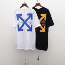 グッと大人っぽい印象に Off-White  Tシャツ/半袖 2色可選オフホワイト 《2025年》今、注目のストリート