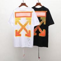 今流行りの最新コレクション Off-White オフホワイト Tシャツ/半袖 《2026年》今、注目のストリート 2色可選