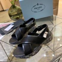 2026春夏の大注目トレンド 春夏シンプルファッションでOK！ プラダ PRADA サンダル 2色可選