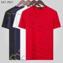 2026SS アルマーニ夏に良く似合うちょっと新品 ARMANI柔らかい印象に上質  Tシャツ/半袖  4色可選