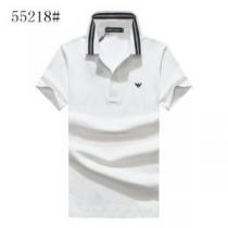 ARMANI  カジュアルファッションを楽しもうTシャツ/半袖  4色可選 アルマーニ  大人カジュアル上手に
