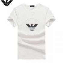 ARMANI 大人らしく仕上げ Tシャツ/半袖 【2026年】夏のファッション 4色可選 アルマーニ  キレイめ感が強い