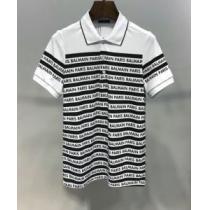バルマンやっと見つけた国内即発 BALMAIN  Tシャツ/半袖  2色可選 2026限定 男性に人気