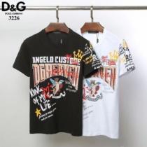 最新で男性にもお勧め 2色可選 ドルチェ＆ガッバーナTシャツ/半袖 【2026春夏】最新コレクション Dolce&Gabbana