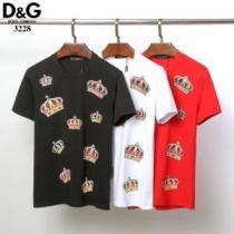 3色可選 ドルチェ＆ガッバーナ Dolce&Gabbana2026春夏も引き続き人気セール  Tシャツ/半袖