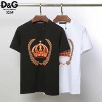 Tシャツ/半袖 最新で男性にもお勧め 2色可選 ドルチェ＆ガッバーナ2026SSのトレンド商品  Dolce&Gabbana