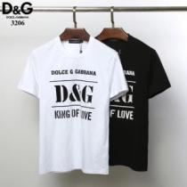 Dolce&Gabbana 春夏の流行り2026新品 Tシャツ/半袖送料込み 希少品 2色可選 ドルチェ＆ガッバーナ