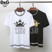 【2026春夏】最新コレクションTシャツ/半袖 2色可選 ドルチェ＆ガッバーナ Dolce&Gabbana セールで格安