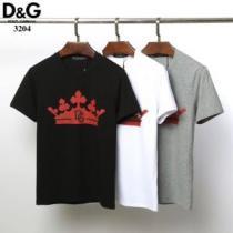 2026夏ファション新品 3色可選 ドルチェ＆ガッバーナ夏キレ味をプラス Dolce&Gabbana  Tシャツ/半袖