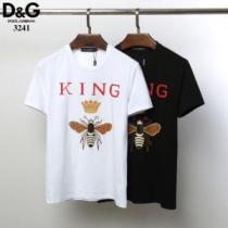 Tシャツ/半袖 春夏の流行り2026新品 2色可選 ドルチェ＆ガッバーナ送料込み 希少品  Dolce&Gabbana