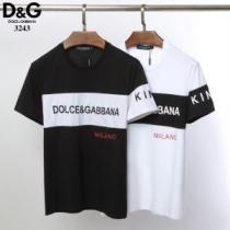 2026春夏の大注目トレンド Tシャツ/半袖 2色可選 ドルチェ＆ガッバーナ Dolce&Gabbana  春夏のトレンドアイテム