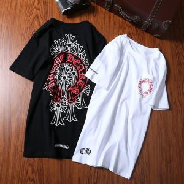 最安値に挑戦 2026春夏 2色可選 半袖Tシャツ クロムハーツ CHROME HEARTS