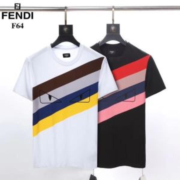 FENDI 最終価格セール Tシャツ/半袖 2色可選人気商品 2026限定 男性に人気 フェンディ ブランドの話題の新作も！
