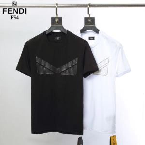 NEW素敵  Tシャツ/半袖 2色可選 FENDI 2026春夏は人気定番 フェンディおしゃれ上級者に挑戦