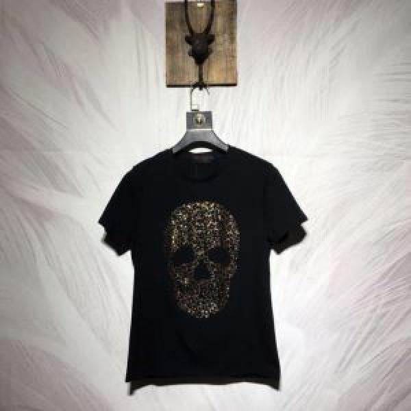 リラックス感のある着こなPHILIPP PLEIN Tシャツ/半袖し 【2025春夏】最新コレクションフィリッププレイン