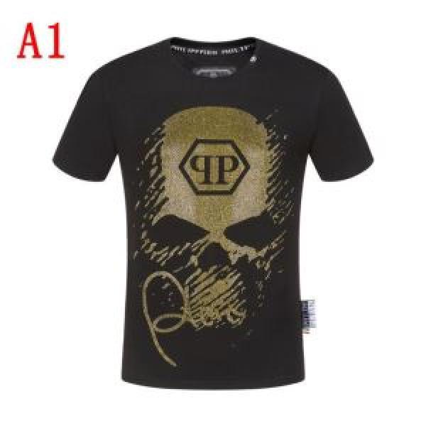 注目度が高まり最新コレクション Tシャツ/半袖 3色可選 PHILIPP PLEIN2026SSのトレンド商品  フィリッププレイン