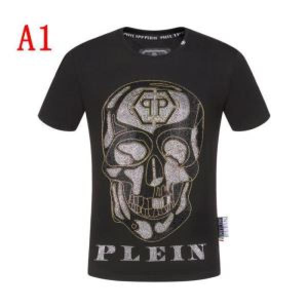 注目度が高まり最新コレクション Tシャツ/半袖 2色可選フィリッププレイン 2026春夏トレンドアイテム PHILIPP PLEIN