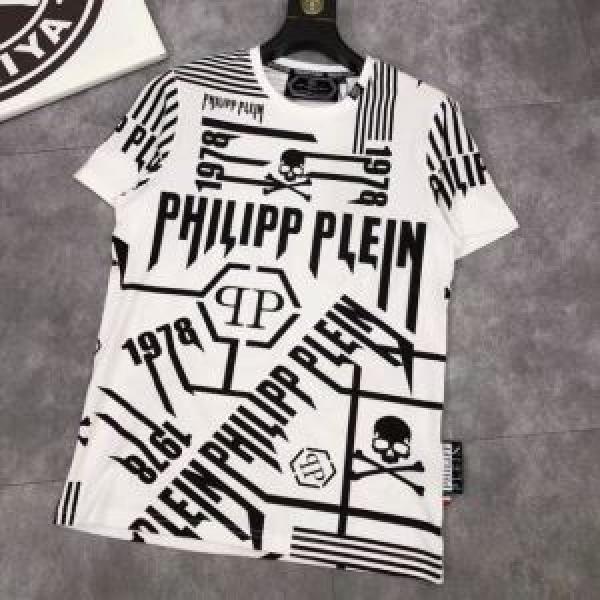 《2026年》今、注目のストリートPHILIPP PLEIN キレイめ感が強い Tシャツ/半袖 2色可選フィリッププレイン