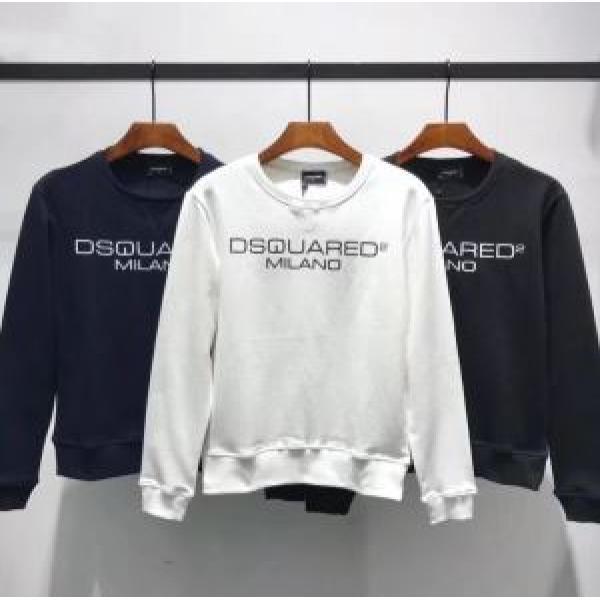 プルオーバーパーカー  ディースクエアード 《2026年》今、注目のストリート  DSQUARED2 着回し力も抜群です！ 3色可選