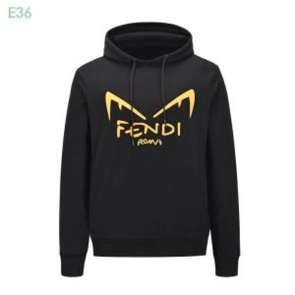 上品な涼やかさある印象に フェンディ FENDI 2色可選 大胆なデザイン  パーカー 2026春夏の大注目トレンド
