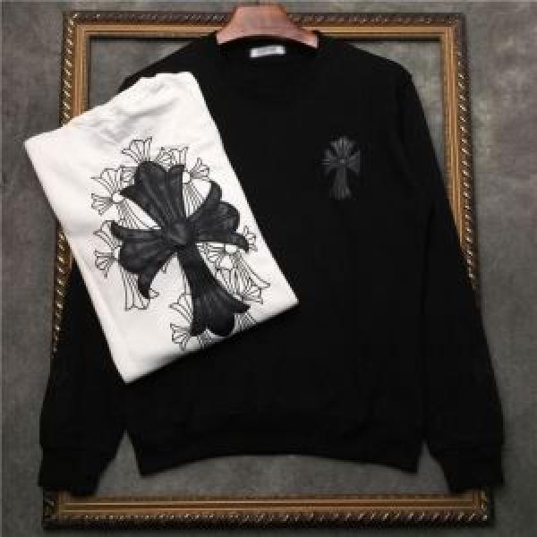2019即旬な装いに 定番のスタイル春夏限定 クロムハーツ CHROME HEARTS 長袖Tシャツ 2色可選 男女兼用