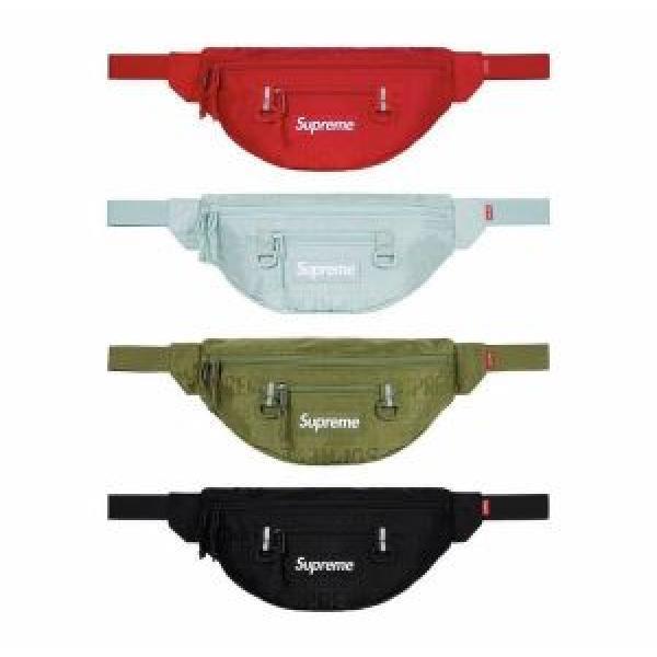 着るだけで上品なスタイル Supreme Waist Bag 19SS  4色可選  暑い今こそ活躍させたい！.161.