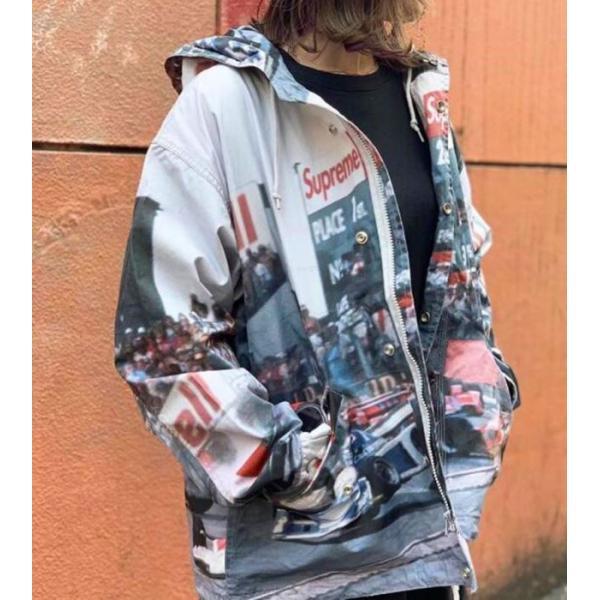 2026春夏は人気定番 Supreme 19ss Grand Prix Parka 爽やかな雰囲気に仕上げる 軽量ジャケット