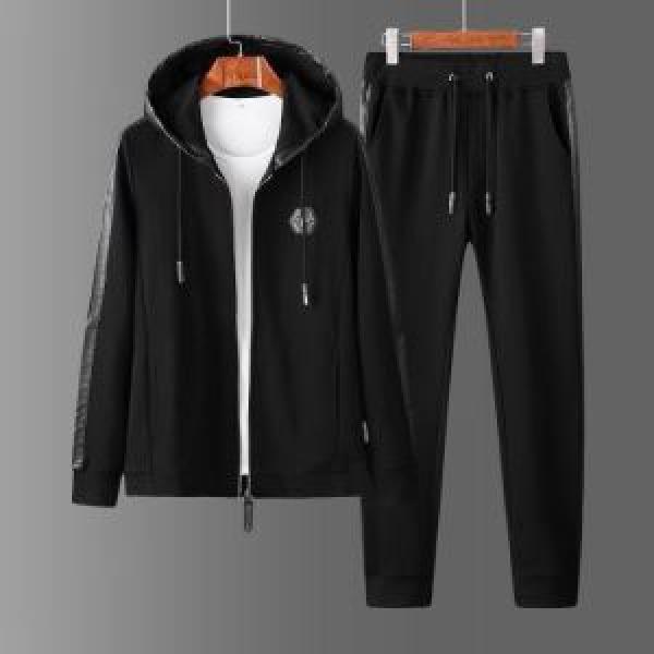 夏っぽさ新作アイテム フィリッププレイン PHILIPP PLEIN 2色可選 上下セット 2026春夏トレンドアイテム