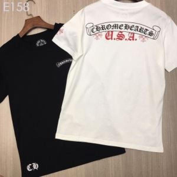 クロムハーツ CHROME HEARTS 半袖Tシャツ 2色可選 男女兼用 夏っぽさ新作アイテム 2026春夏のトレンド新商品